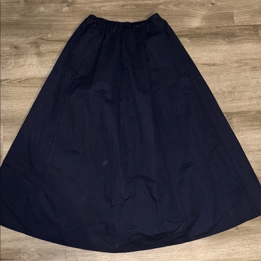 Maeve the Jacie Poplin Midi Skirt - Picture 9 of 10